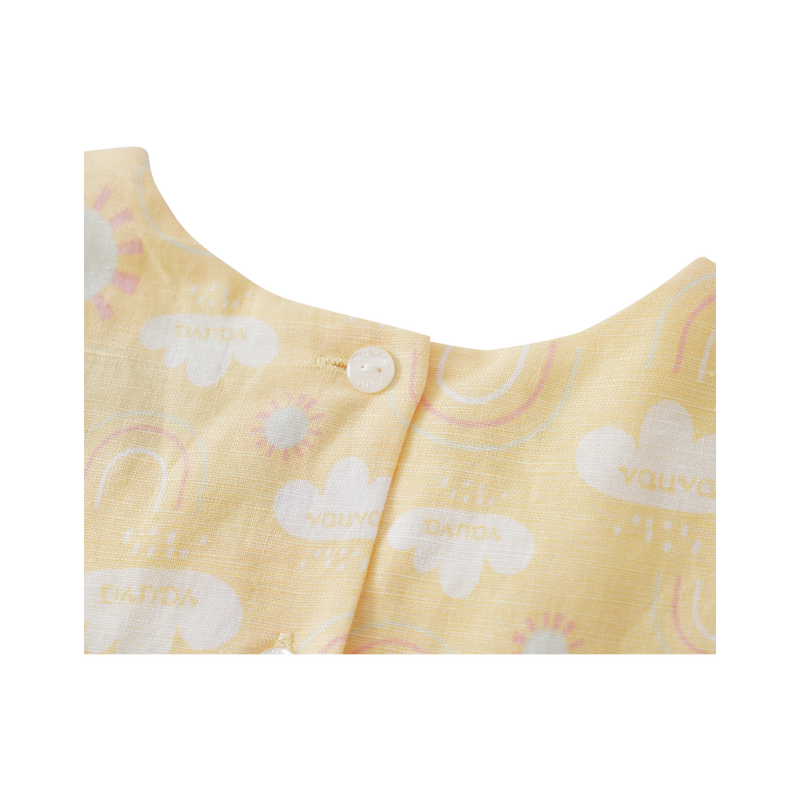 VAUVA Vauva 2022 - Ruffle Sleeves Dress (Yellow) Dresses