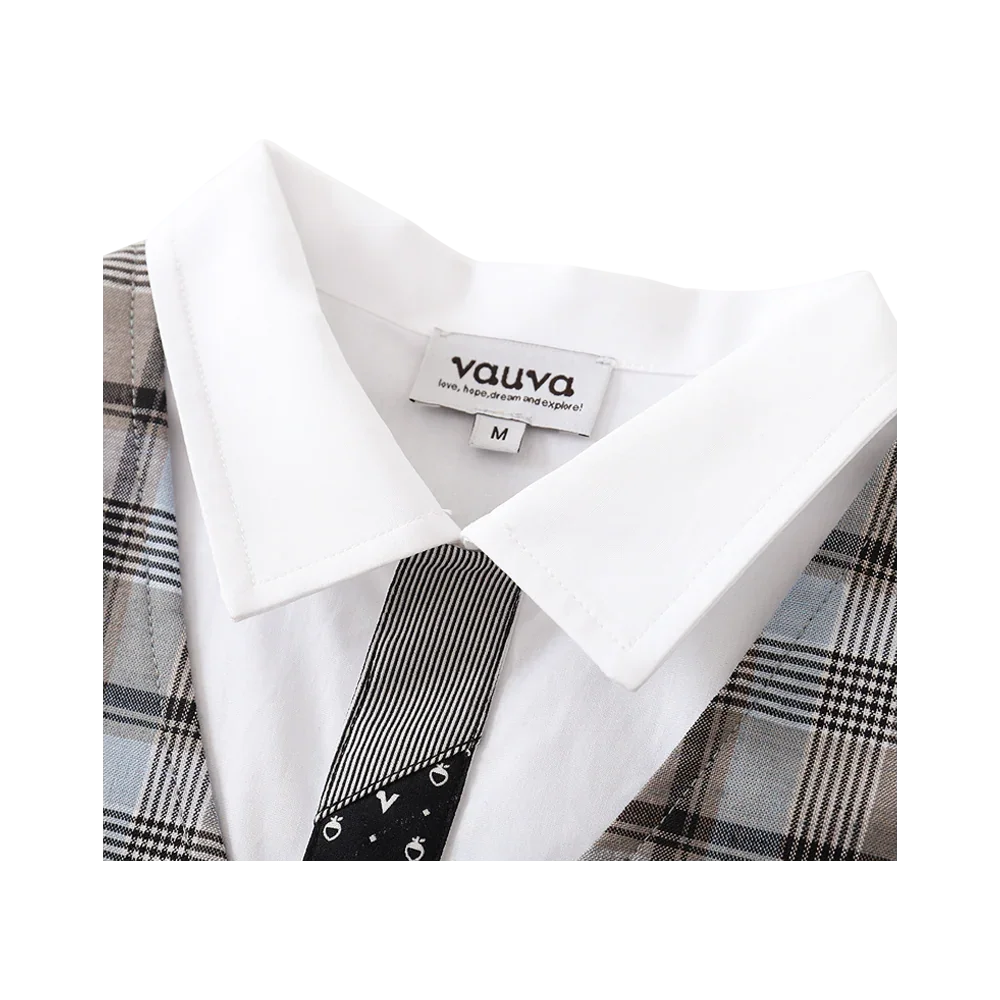 VAUVA Vauva 2022 - Shirt With Faux Layered Waistcoat Suits & Waistcoats