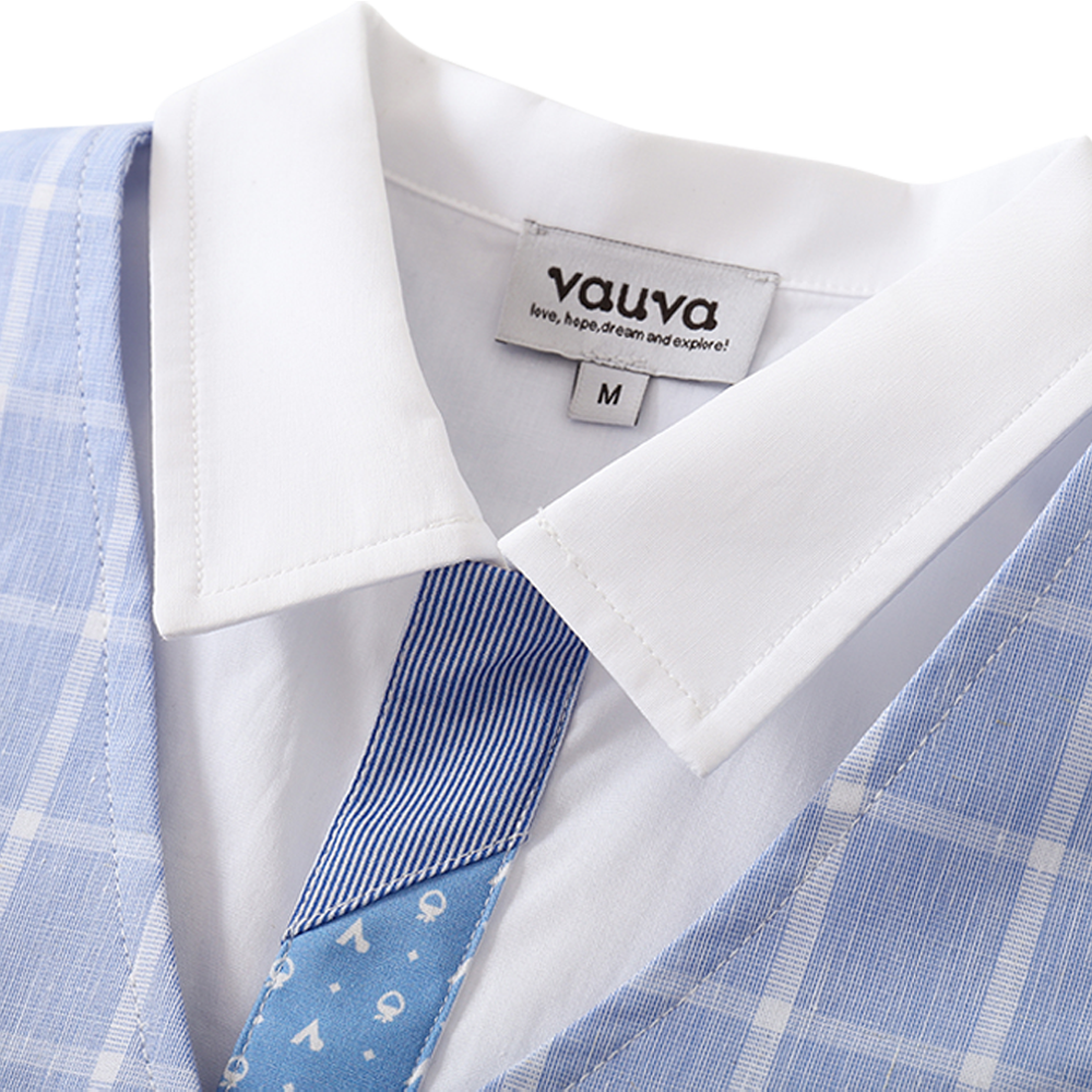 VAUVA Vauva 2022 - Shirt With Faux Layered Waistcoat Suits &amp; Waistcoats