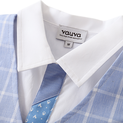 VAUVA Vauva 2022 - Shirt With Faux Layered Waistcoat Suits &amp; Waistcoats