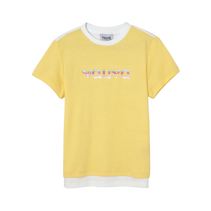 VAUVA Vauva 2022 - Vauva Logo Embroidered T-shirt Tops