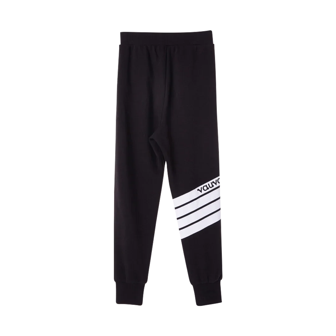 VAUVA Vauva Boys 4 Stripes Causal Long Pants - Black Bottoms