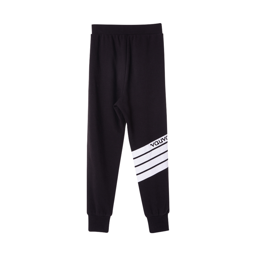 VAUVA Vauva Boys 4 Stripes Causal Long Pants - Black Bottoms