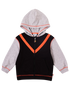 VAUVA Vauva Boys Black and Grey Basic Jacket Coat & Jacket