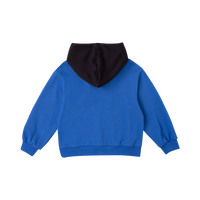 Vauva Boys Buttons with Pocket Hoodie - Blue