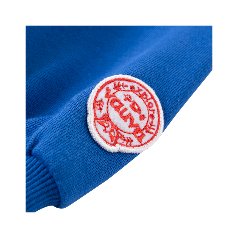 Vauva Boys Buttons with Pocket Hoodie  - Blue
