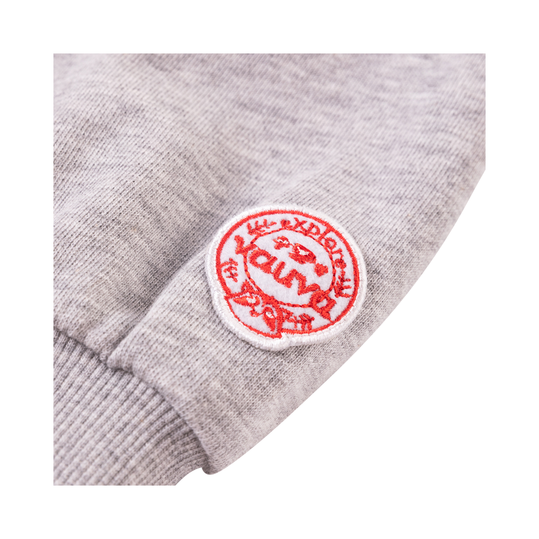 Vauva Boys Buttons with Pocket Hoodie - Grey
