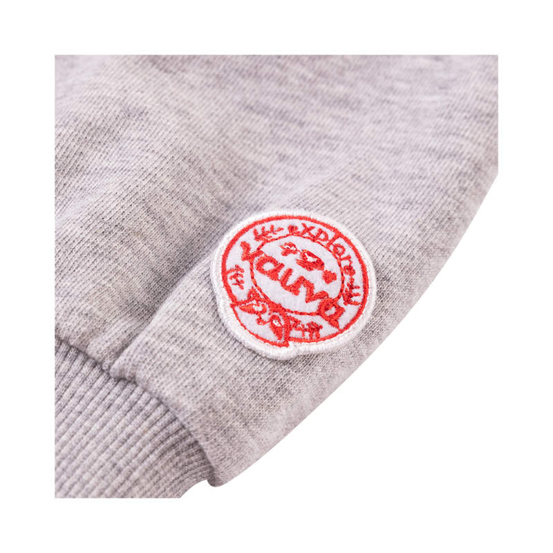 Vauva Boys Buttons with Pocket Hoodie - Grey