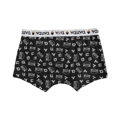 VAUVA Vauva Boys Organic Cotton Underwear (Boxers) - Vauva Black Underwear