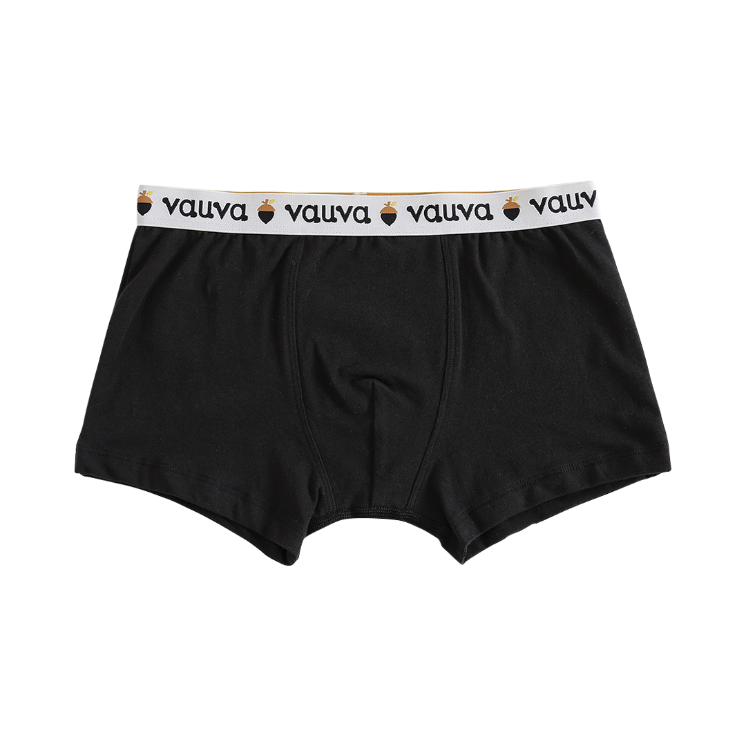 VAUVA Vauva Boys Organic Cotton Underwear (Boxers) - Vauva Black Underwear