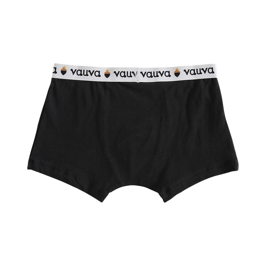 VAUVA Vauva Boys Organic Cotton Underwear (Boxers) - Vauva Black Underwear