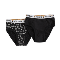 Vauva Boys Organic Cotton Underwear (Briefs) - Vauva Black