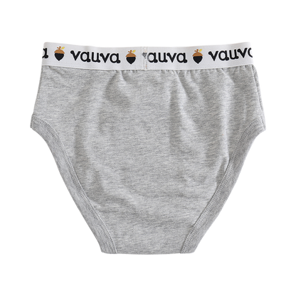 VAUVA Vauva Boys Organic Cotton Underwear (Briefs) - Vauva Blue / Grey Underwear