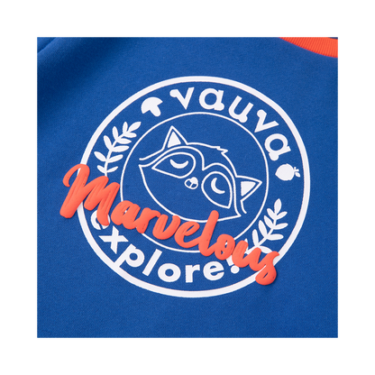 VAUVA Vauva Boys Raccoon Marvelous Sweatshirt - Blue Sweatshirts