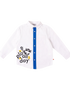 VAUVA Vauva Boys Raccoon Play All Day Long Sleeves Shirt - White Shirts
