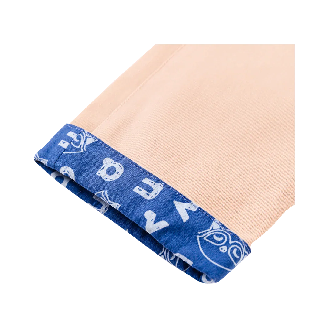 VAUVA Vauva Boys Smart Raccoon Cotton Twill Pants Bottoms