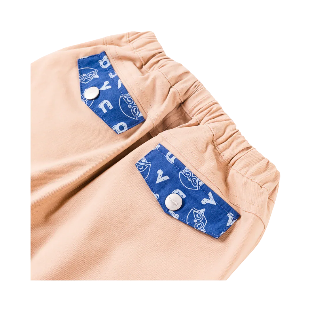 VAUVA Vauva Boys Smart Raccoon Cotton Twill Pants Bottoms