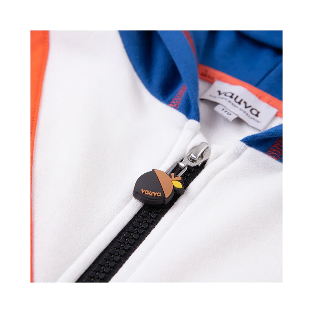 VAUVA Vauva Boys White and Blue Basic Jacket Coat & Jacket