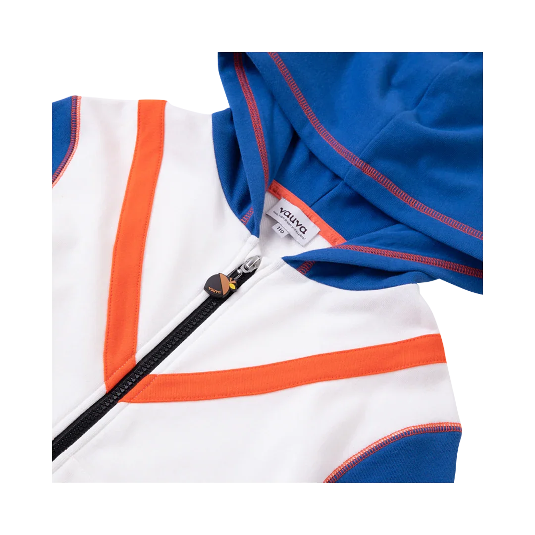 VAUVA Vauva Boys White and Blue Basic Jacket Coat & Jacket