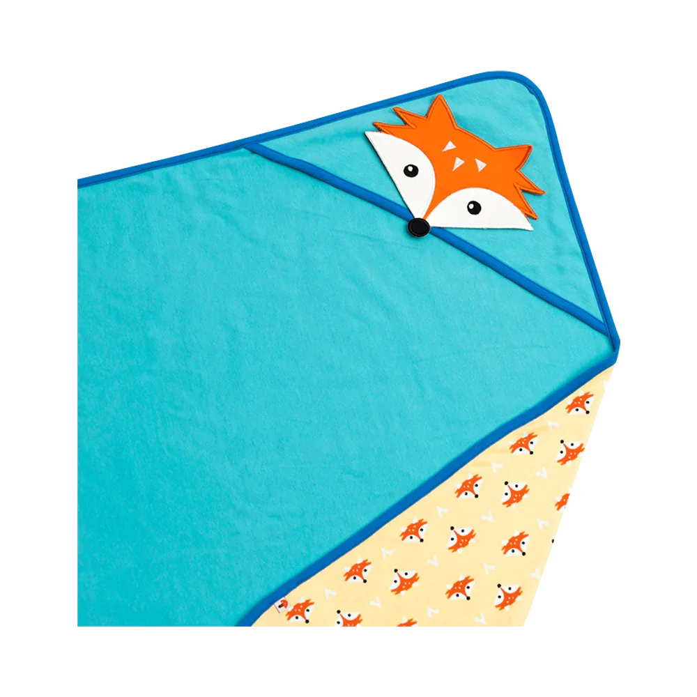 VAUVA Vauva Fox and Bear Blanket Organic Cotton Accessories