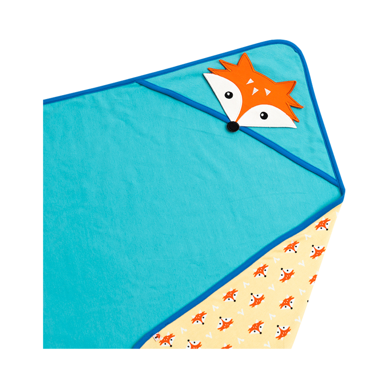 VAUVA Vauva Fox and Bear Blanket Organic Cotton Accessories