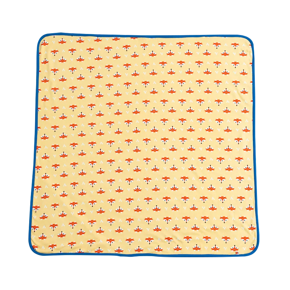 VAUVA Vauva Fox and Bear Blanket Organic Cotton Accessories