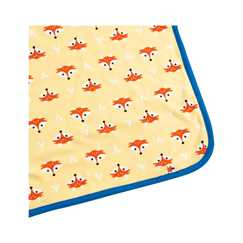 VAUVA Vauva Fox and Bear Blanket Organic Cotton Accessories