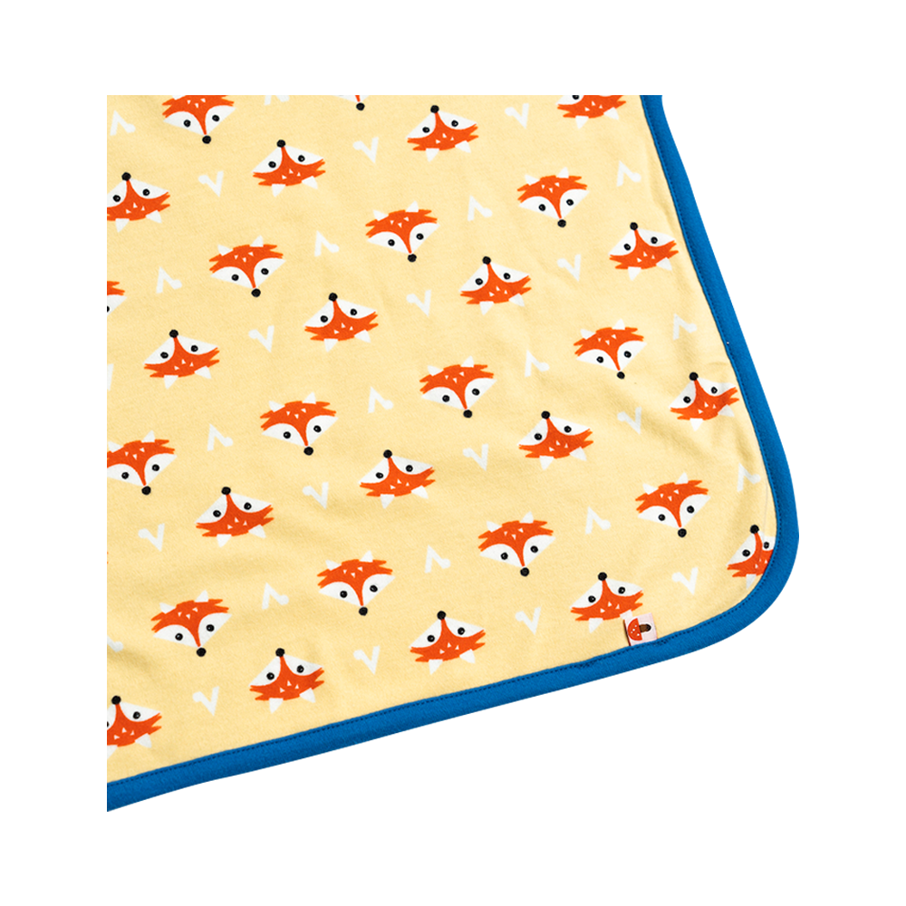 VAUVA Vauva Fox and Bear Blanket Organic Cotton Accessories