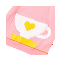 Vauva Girls Coffee Cup Hoodie - Pink