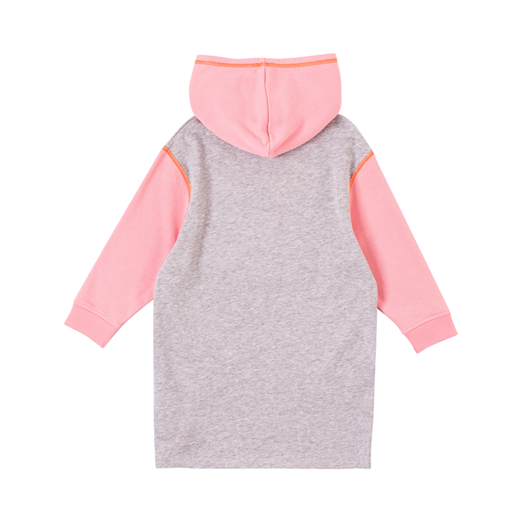 VAUVA Vauva Girls Flower Shrubs Hoodie - Grey and Pink Hoodies