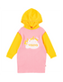 VAUVA Vauva Girls Flower Shrubs Hoodie - Pink and Yellow Hoodies