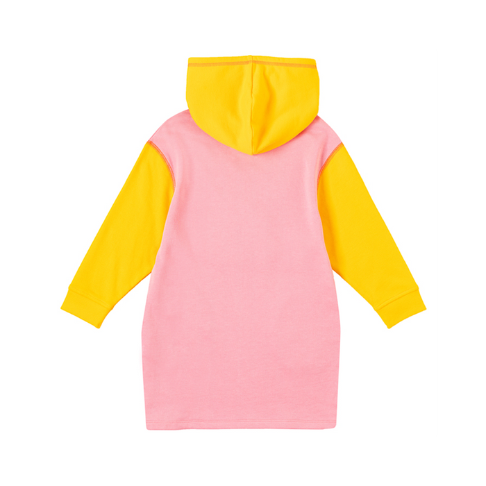 Vauva 女童花叢連帽衫 - 粉色&黃色