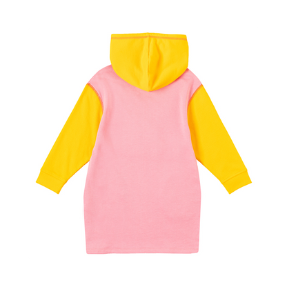 VAUVA Vauva Girls Flower Shrubs Hoodie - Pink and Yellow Hoodies