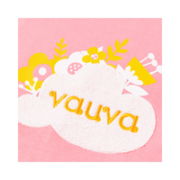 Vauva Girls Flower Shrubs Hoodie - Pink and Yellow