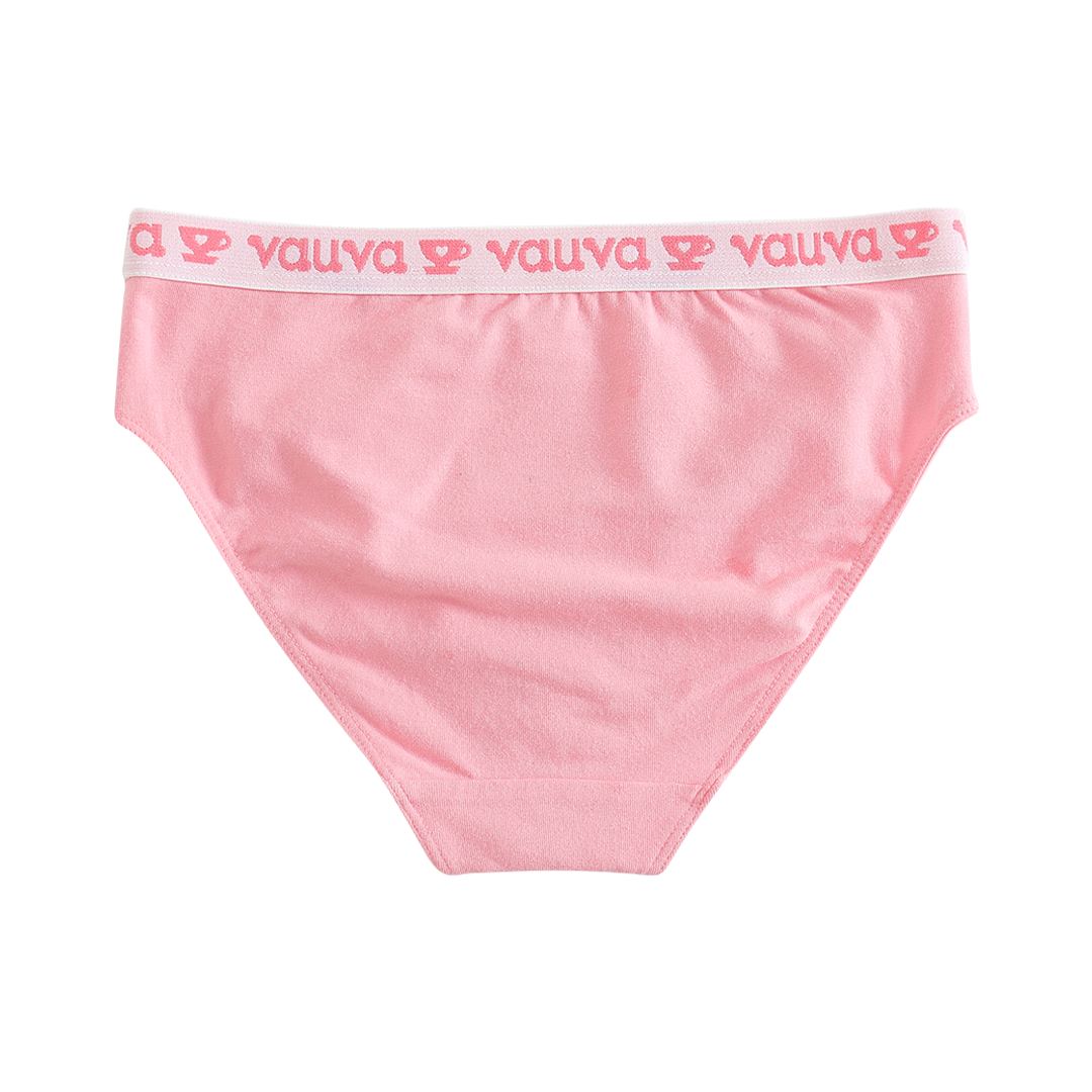 Vauva Girls Organic Cotton Underwear - Vauva Pattern / Pink – My
