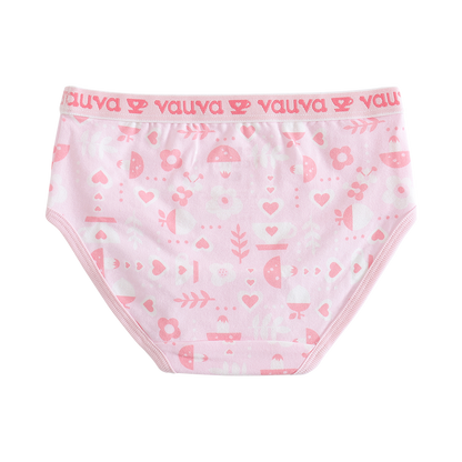 VAUVA Vauva - Girls Organic Cotton Underwear (Pink) Underwear