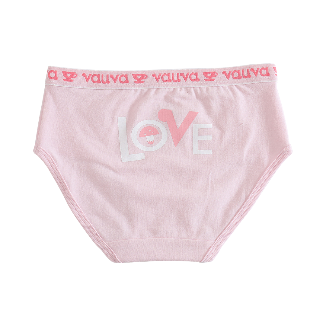 VAUVA Vauva - Girls Organic Cotton Underwear (Pink) Underwear