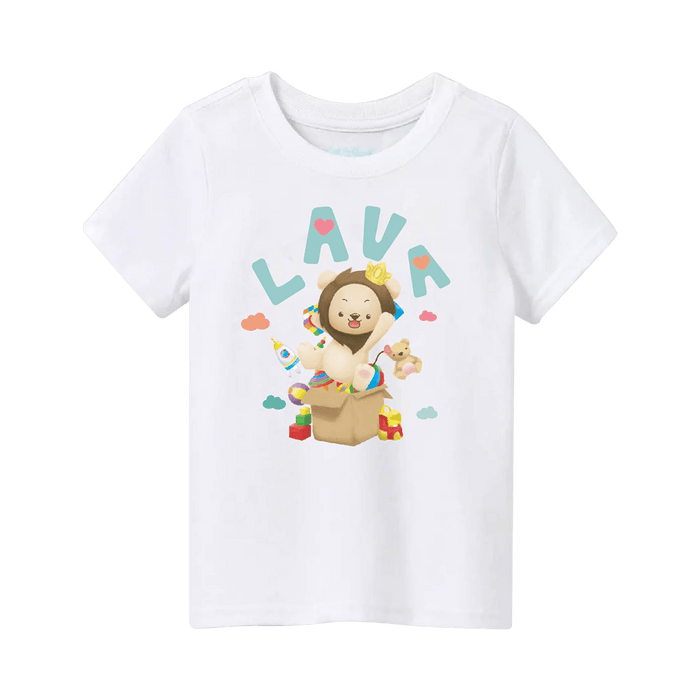 VAUVA Vauva Kids Lava Tee - "Gift Print" Tops