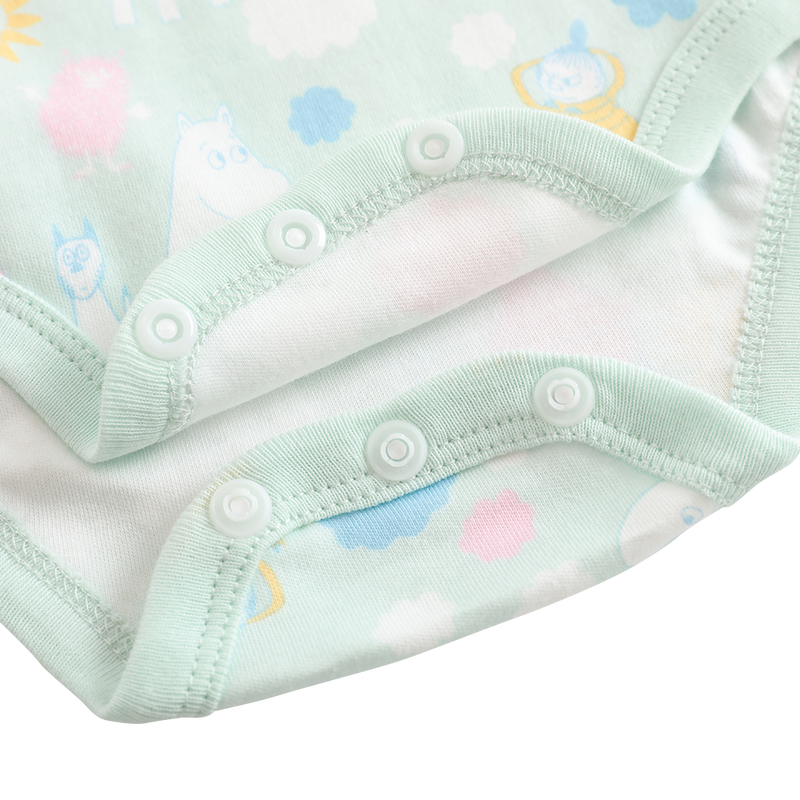 Vauva x Moomin All-over Print Long Sleeves Bodysuit