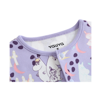 Vauva x Moomin All-over Print Short Sleeves Romper (Purple) product image 1