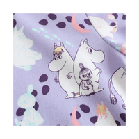 Vauva x Moomin All-over Print Short Sleeves Romper (Purple) product image 5
