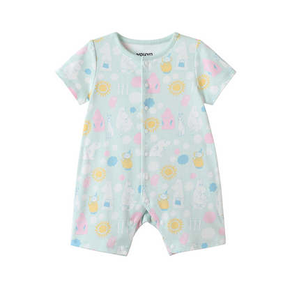 Vauva x Moomin Vauva x Moomin All-over Print Short Sleeves Romper Romper