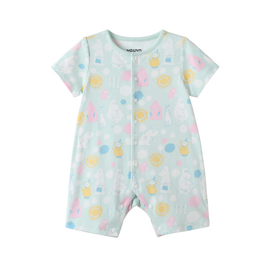 Vauva x Moomin Vauva x Moomin All-over Print Short Sleeves Romper Romper