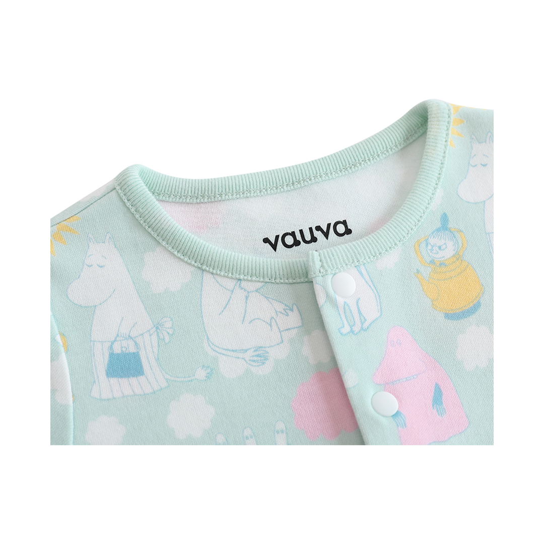 Vauva x Moomin Vauva x Moomin All-over Print Short Sleeves Romper Romper