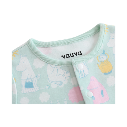 Vauva x Moomin Vauva x Moomin All-over Print Short Sleeves Romper Romper