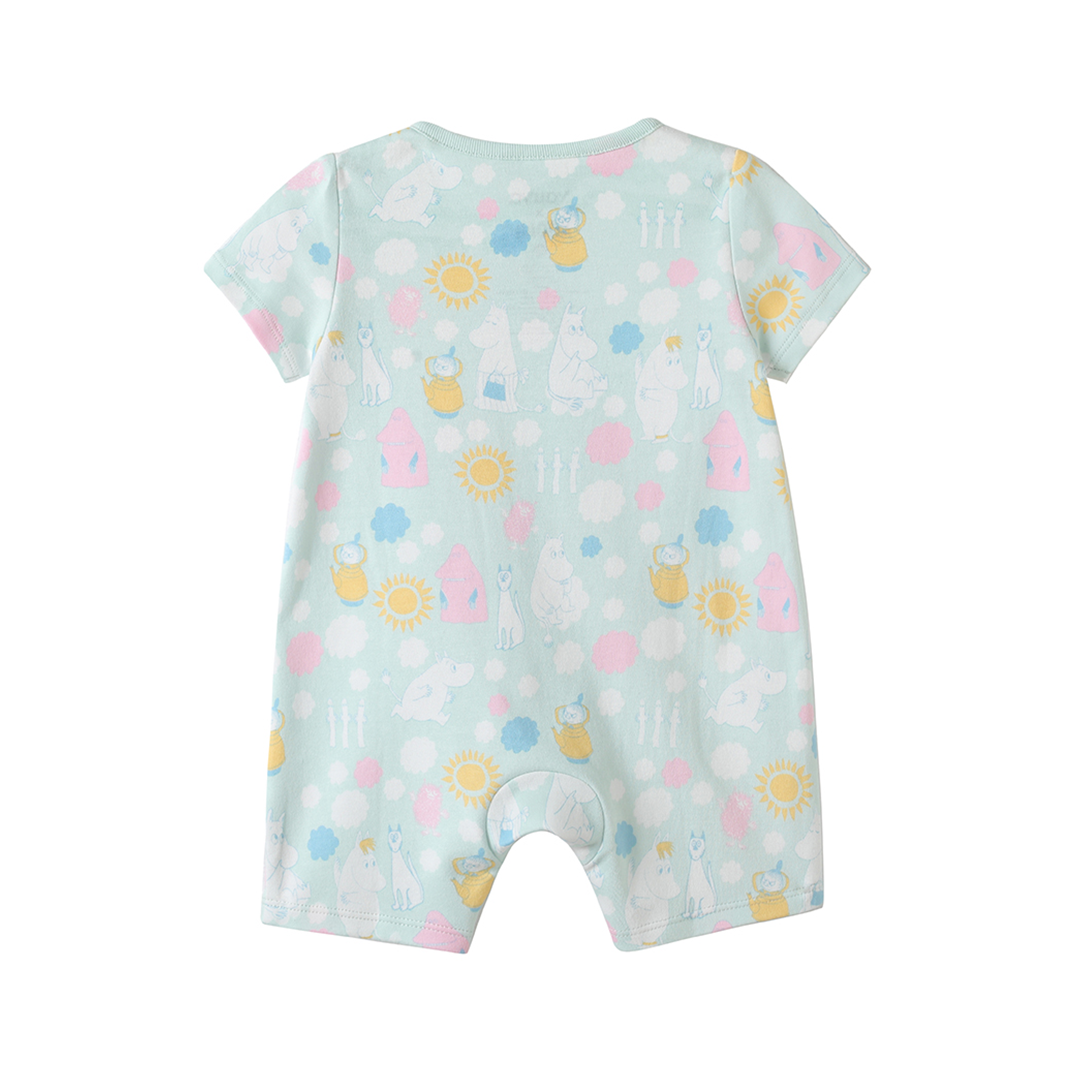 Vauva x Moomin Vauva x Moomin All-over Print Short Sleeves Romper Romper