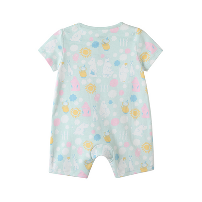 Vauva x Moomin Vauva x Moomin All-over Print Short Sleeves Romper Romper