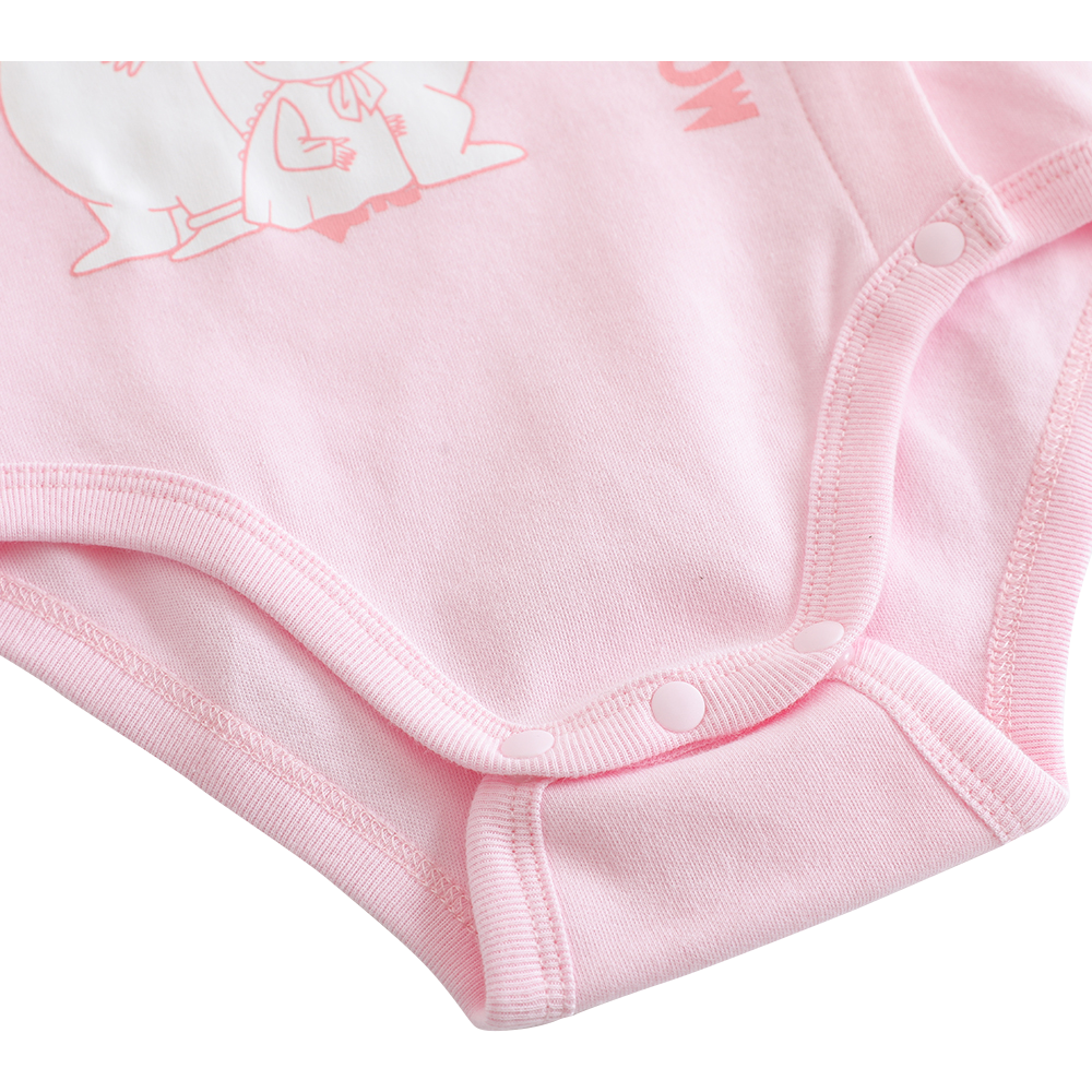 Vauva x Moomin Graphic Print Bodysuit (Pink) product image 5