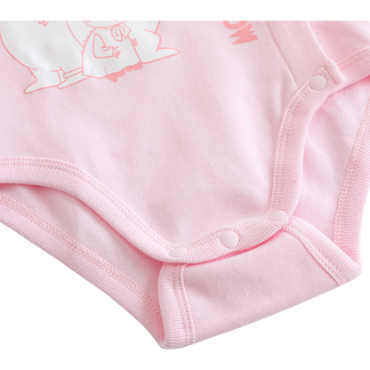 Vauva x Moomin Vauva x Moomin Graphic Print Bodysuit (Pink) Bodysuit