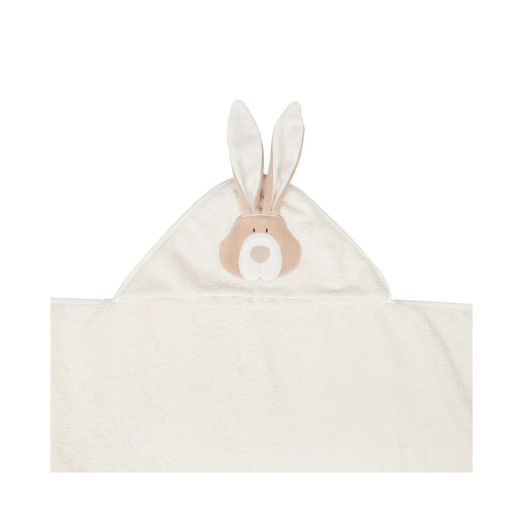 Wooly Organic Wooly Organic Big size baby bath towel - Bunny Towel